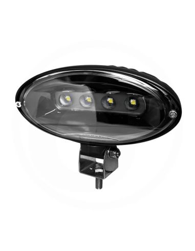 Faro de trabajo LED ovalado 8.800Lm con soporte inferior para John Deere