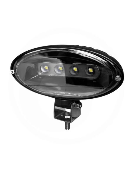 Faro de trabajo LED ovalado 8.800Lm con soporte inferior para John Deere