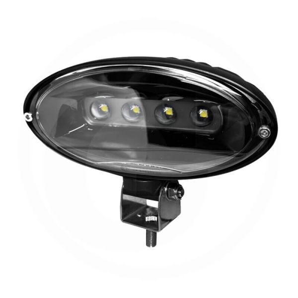 Faro de trabajo LED ovalado 8.800Lm con soporte inferior para John Deere