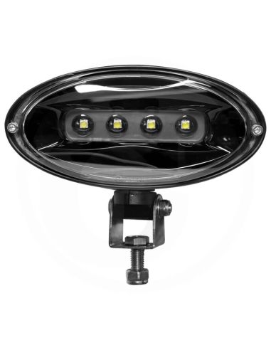Farol de trabalho LED oval de 8.800 lúmens com suporte inferior para John Deere