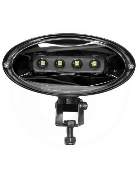 Farol de trabalho LED oval de 8.800 lúmens com suporte inferior para John Deere