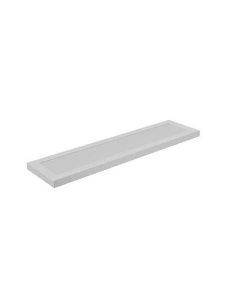 Panel lineal LED rectangular para cocina blanco, 790mm largo, 60W regulable 3000K/4000K/5700K