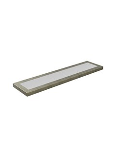 Panel lineal LED rectangular para cocina bronce, 790mm largo, 60W regulable 3000K/4000K/5700K
