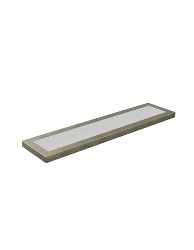 Panneau linéaire LED rectangulaire pour cuisine, bronze, 790 mm de long, 60 W, dimmable 3000 K/4000 K/5700 K
