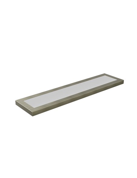 Painel linear LED retangular para cozinha, bronze, 790 mm de comprimento, 60 W, dimerizável, 3000 K/4000 K/5700 K.