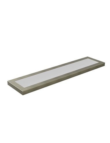 Panneau LED linéaire de surface, bronze, longueur 1030 mm, 80 W, dimmable 3000 K/4000 K/5700 K