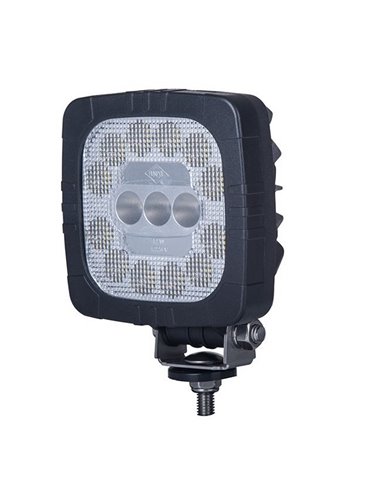 Lâmpada de trabalho LED LRD 2679 12W 1000Lm 6500K 12/24V homologada R10 EMC IP68