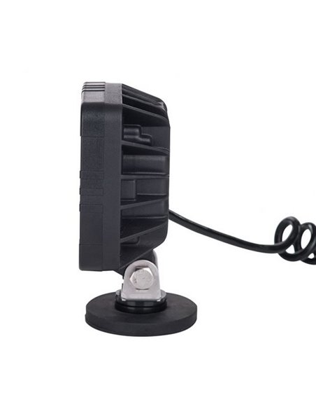 Faro de trabajo LED con imán y enchufe mechero LRD 2685 12/24V 12W 1000Lm homologado R10 EMC IP68
