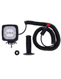 Faro de trabajo LED imán, enchufe mechero y accesorio vehículos especiales 12/24V 12W