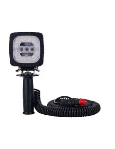Faro de trabajo LED imán, enchufe mechero y accesorio vehículos especiales 12/24V 12W 2