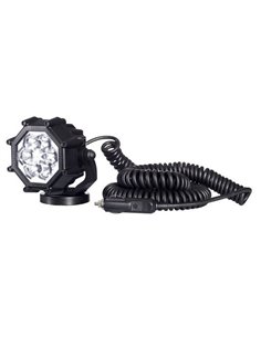 LRD 980 23W 1800Lm 12/24V IP68 Farol de Trabalho Magnético com Plugue para Acendedor de Cigarros