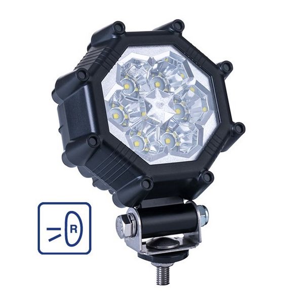 Faro de trabajo SLIM LRD 2984 con función de marcha atrás 20W/4W 12/24V 1800Lm ECE