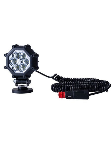 Farol de trabalho SLIM LRD 2985 com ímã e plugue para acendedor de cigarros, 23W 1800Lm