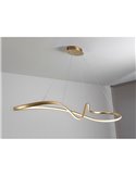 Lámpara de techo LED LIA 37W regulable 2700-5000K CCT con mando 150cm IP20