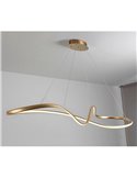 Lámpara de techo LED LIA 37W regulable 2700-5000K CCT con mando 150cm IP20