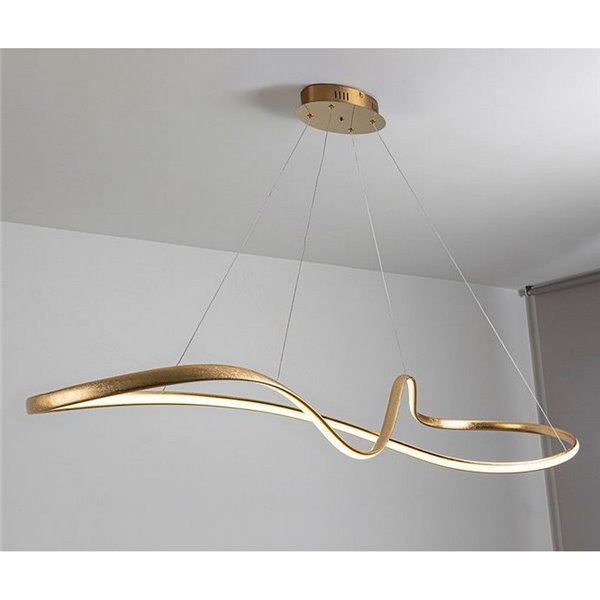 Lámpara de techo LED LIA 37W regulable 2700-5000K CCT con mando 150cm IP20