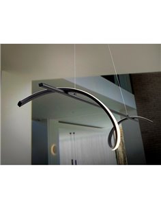 Plafonnier LED dimmable BOA 26 W CCT 2700–5000 K Noir 2