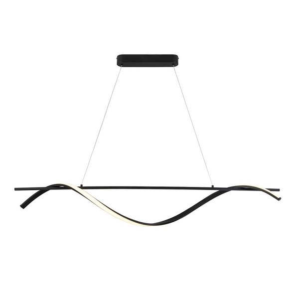 Luminária de teto LED BOA 26W CCT 2700–5000K dimerizável, preta