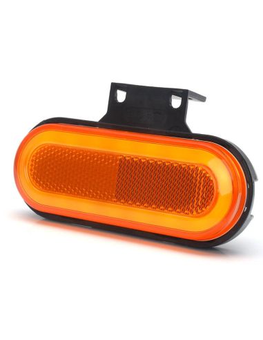 Trasera Galibo lateral LED neón ámbar con catadióptrico y soportes