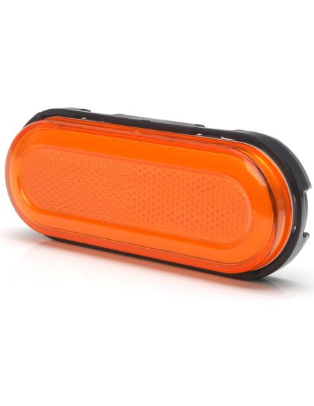 Trasera Galibo lateral LED neón ámbar con catadióptrico y soportes