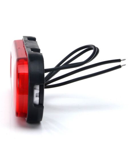 Feu de position arrière à LED néon avec réflecteur et supports 12V–24V W198 R IA ADR