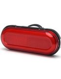 Galibo LED neón trasero con catadióptrico y soportes 12V–24V W198 R IA ADR