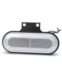 Galibo LED neón blanco delantero con catadióptrico y soportes