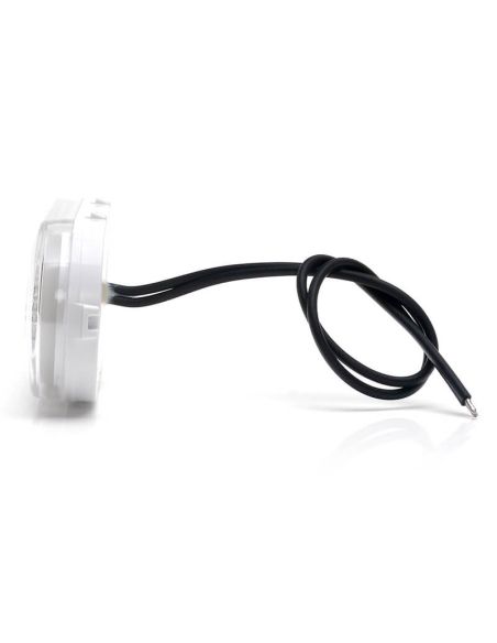 Galibo LED neón blanco delantero con catadióptrico y soportes