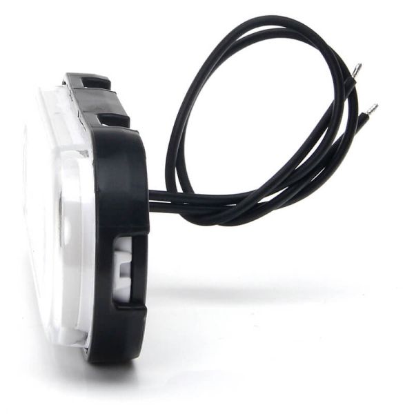 Galibo LED neón blanco delantero con catadióptrico y soportes