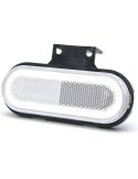 Galibo LED neón blanco delantero con catadióptrico y soportes