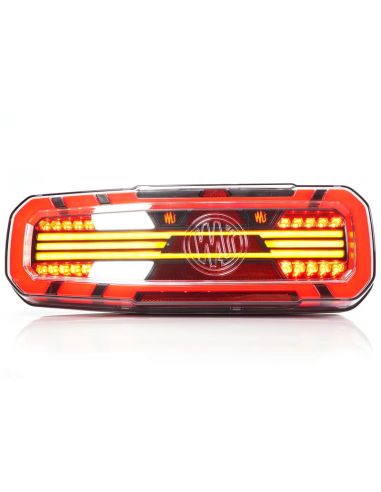 Lanterna traseira de LED Tyco W277DD NW Line com triângulo