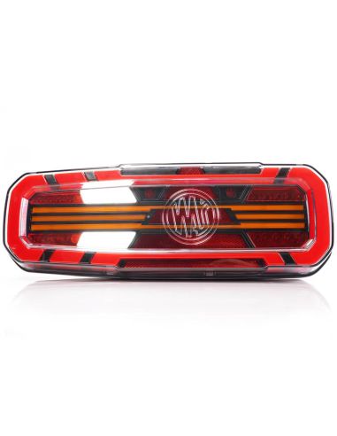 Lanterna traseira de LED Tyco W277DD NW Line com triângulo