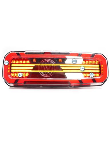 Feu arrière à LED Tyco W277DD NW Line avec triangle