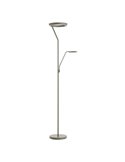 Lampadaire SATURN vert mousse avec lampe de lecture 40 W + 5 W, 4 800 lm + 725 lm, température de couleur 2 700 K/4 000 K