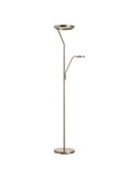Lámpara de pie con luz de lectura SATURN medalla 40W+5W 4800Lm+725Lm CCT 2700K/4000K