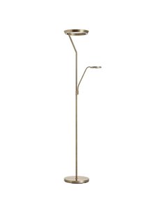 Lámpara de pie con luz de lectura SATURN medalla 40W+5W 4800Lm+725Lm CCT 2700K/4000K