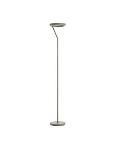 Luminária de chão SATURN S com anel de luz circular, 40W, 4800 lúmens, temperatura de cor 2700K/4000K.