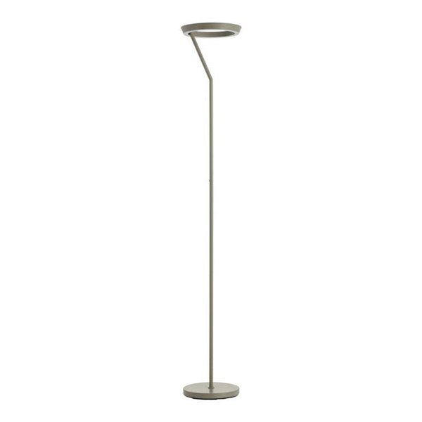 Lampadaire SATURN S en métal avec anneau lumineux circulaire 40 W 4800 lm CCT 2700 K/4000 K