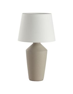 Lámpara de sobremesa geométrica gris 50cm SALVIA E27 (no incl.)