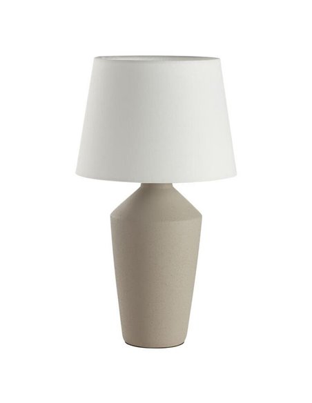 Lámpara de sobremesa geométrica gris 50cm SALVIA E27 (no incl.)