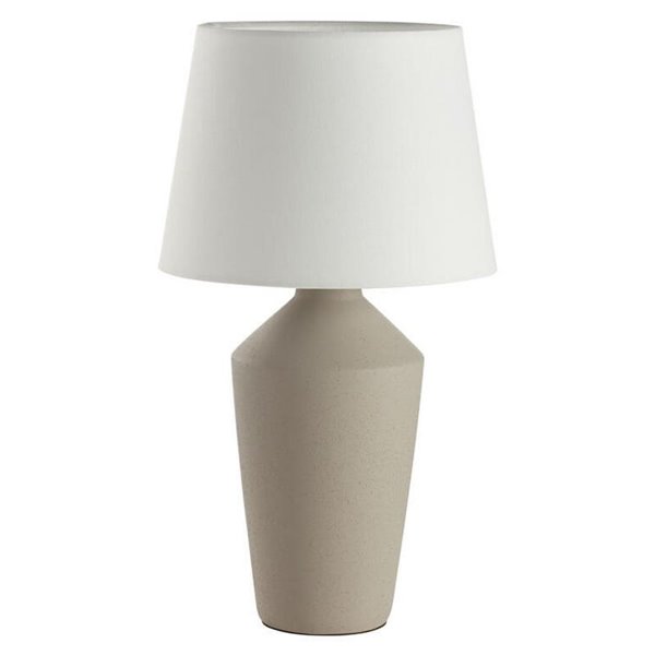 Lámpara de sobremesa geométrica gris 50cm SALVIA E27 (no incl.)