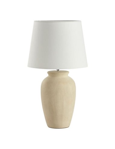 Lampe de table FELIU style méditerranéen, vase, céramique ancienne, E27 (douille non incluse)