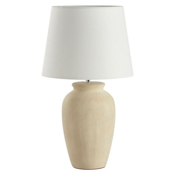 Lampe de table FELIU style méditerranéen, vase, céramique ancienne, E27 (douille non incluse)