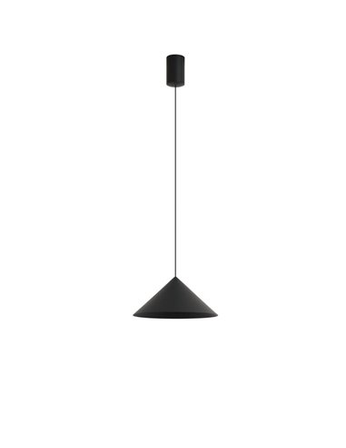 Suspension LED CONE cuivre Ø24cm, conique 10W 3000K dimmable TRIAC