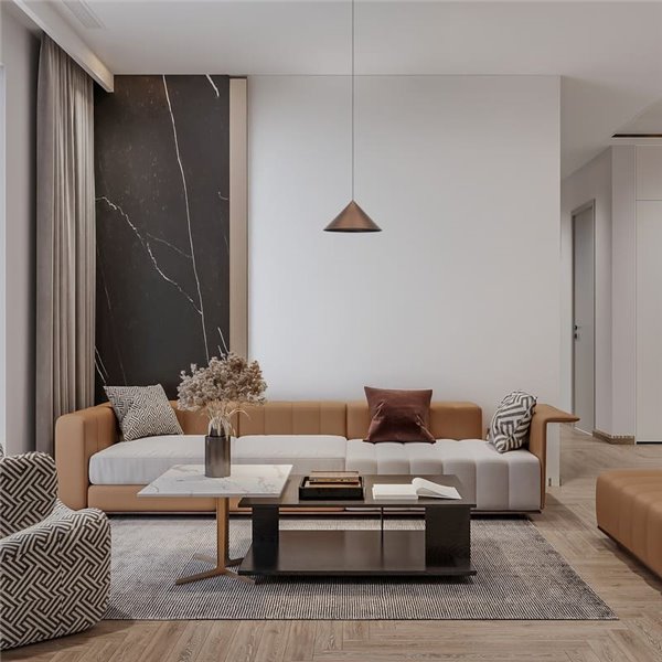 Suspension LED CONE en cuivre Ø24cm, forme conique 10W 3000K, dimmable TRIAC