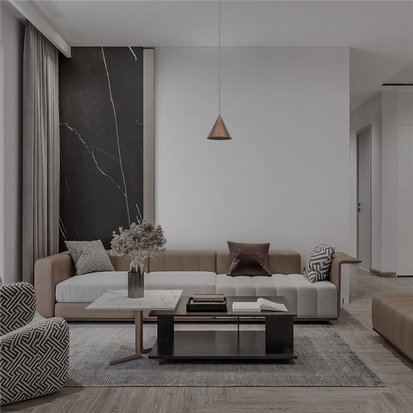 Luminária de teto pendente cônica de LED, 10W, cone de cobre Ø18cm, 3000K, design moderno e dimerizável por TRIAC.