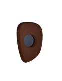 Aplique LED acústico forma pétalo ACUSTIC café Ø30cm, 5W 3000K 400Lm