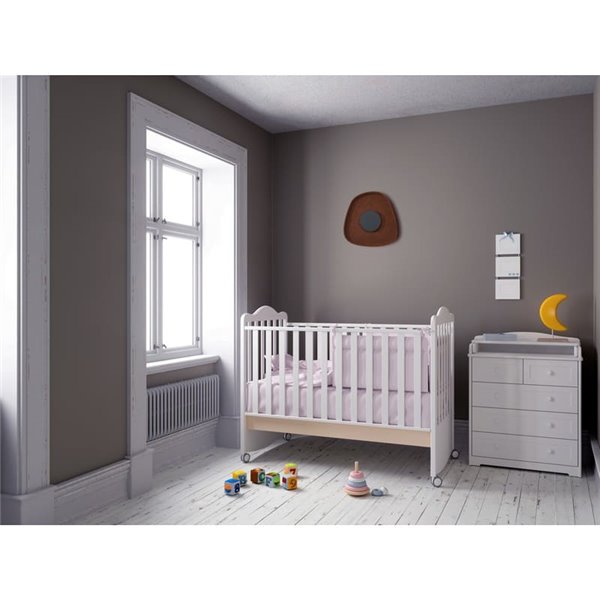 Aplique LED acústico de forma geométrica irregular ACUSTIC café Ø26cm, 5W 3000K 400Lm