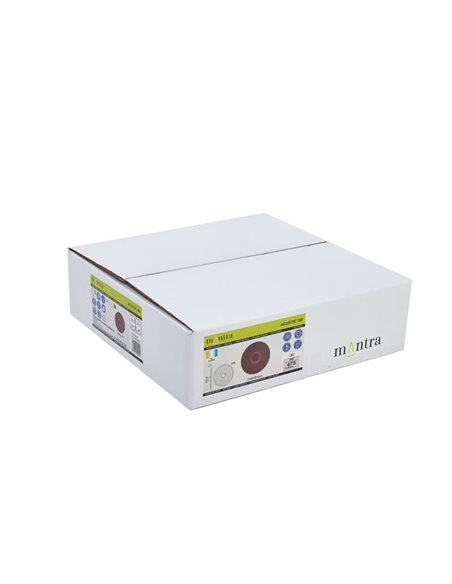 Aplique LED acústico circular ondulado ACUSTIC café Ø45cm, 5W 3000K 400Lm