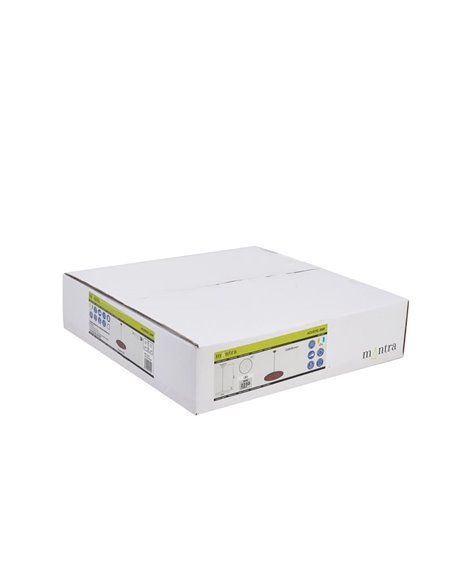 Lámpara colgante LED acústico 20W ACUSTIC café, panel absorbente, 3000K 2250Lm, dimmable TRIAC
